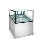 Quadratischer Glaswannen-Ventilator-abkühlende Art 1730*1068*1250mm des eiscreme-Schaukasten-Gefrierschrank-20