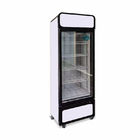 Anzeigen-Kühlschrank-Gefrierschrank der Handelssupermarkt-aufrechter Glastür-400L