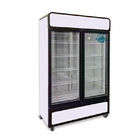 Supermarkt-vertikaler Eiscreme-Kühlschrank-Glastür-Fleisch-Anzeigen-Gefrierschrank