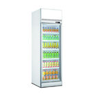 einzelnes Anzeigen-Kühlschrank-Handelsgetränkekühlerer Kühlschrank der Tür-450L aufrechtes