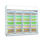 Kommerzielle aufrechte Gefrierschrank-Bier-Anzeigen-Kühlschrank-Monster-Energie-Getränk-Anzeigen-Kühlvorrichtung