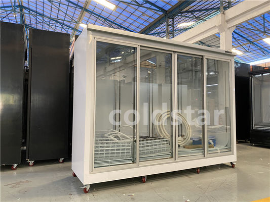 Handels-Muilt - Tür-aufgeteilte Art-Getränk-Kühlvitrine