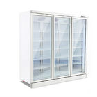 Handelsanzeigen-Kühlschrank-Gefrierschrank-multi Tür-Vertikalen-einfrierender Schaukasten