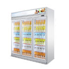 aufrechter Handelskühler des Supermarkt-1000L für kalte Getränk-Kühlvitrine