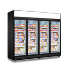 Kommerzieller aufrechter vertikaler Kühlvorrichtungs-und Gefrierschrank-Glastür-Anzeigen-Schaukasten