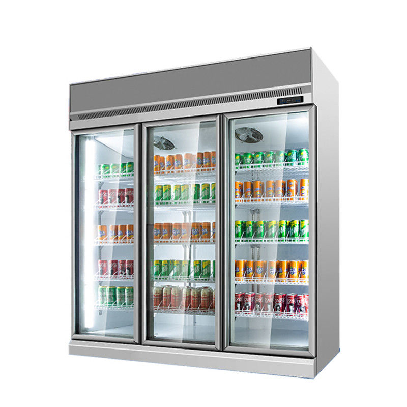 Getränk-Kühlvitrine-Supermarkt-Kühlschrank-Glastür-Bier-Glas-Flaschenkühler mit dem CER genehmigt