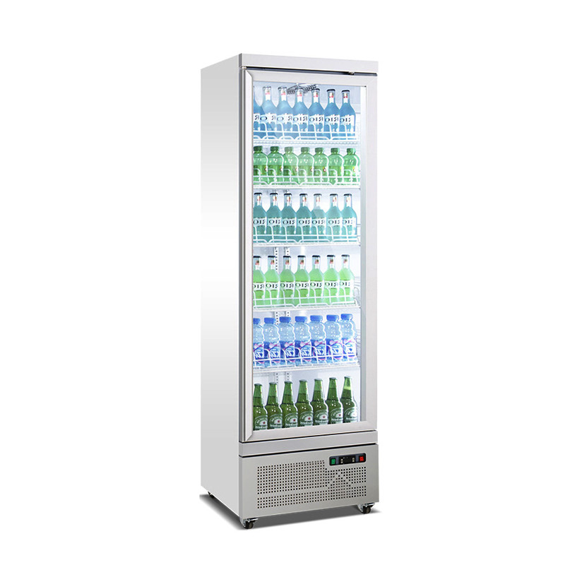 Handelskühlgeräte, vertikaler Glasanzeigen-Kühlschrank der tür-2~8° für Getränkebier