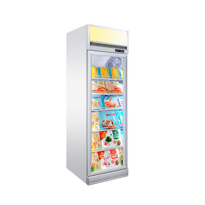 Aufrechter einfrierender 450L Eiscreme-Glastür-Schaukasten-Gefrierschrank